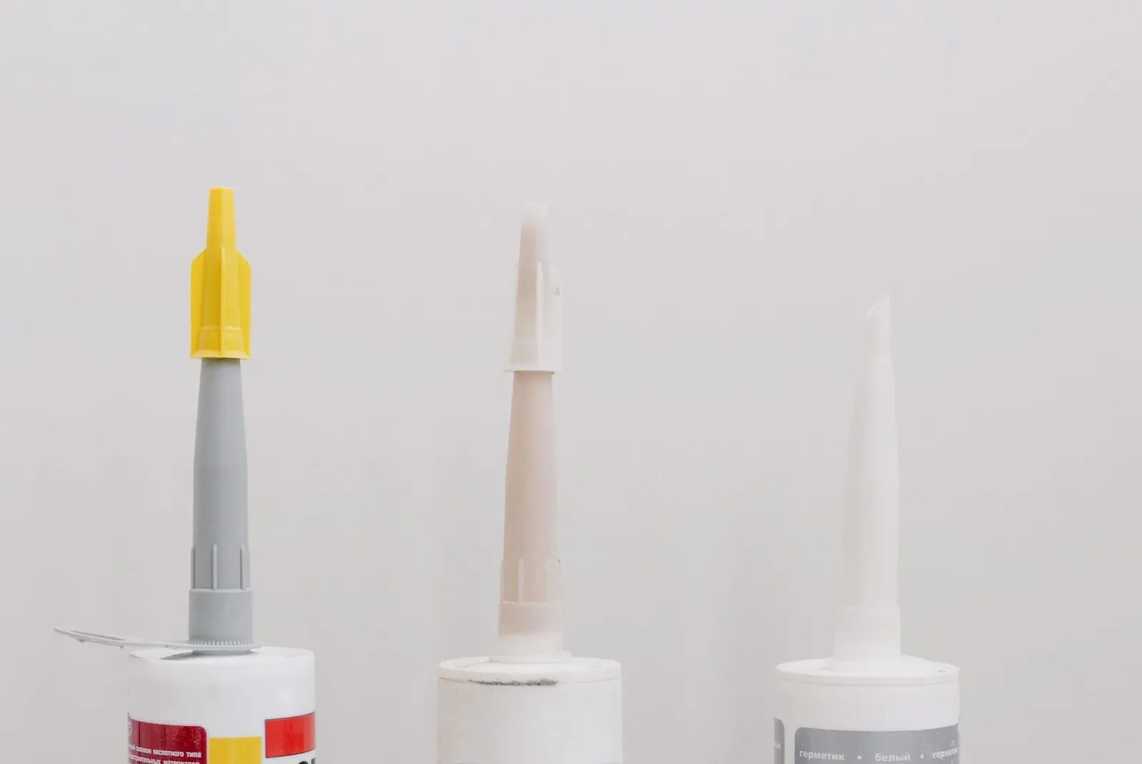 Sealant cartridges — illustrative image; actual product may vary